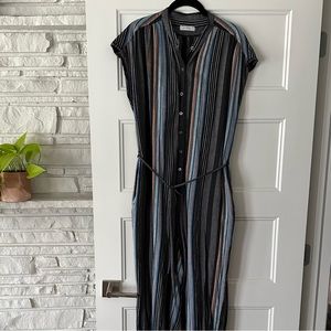 Outerknown button-up jumpsuit